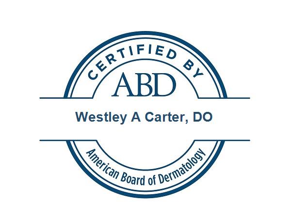 Dr. Carter Board Certification